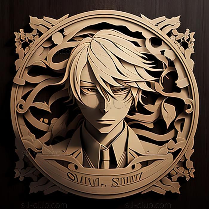 3D model Suzumura Kenichi from Bungo Stray Dogs (STL)